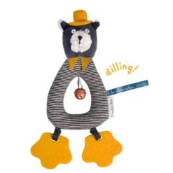 Moulin Roty Anneau-hochet Chat Alphonse Les Moustaches