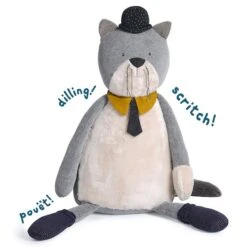 Moulin Roty Peluche Chat Géant Fernand Les Moustaches -Moulin Roty 3575676660249 3575676660249 3BaseMedia 550Wx550H