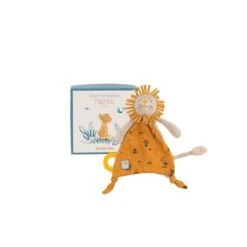 Moulin Roty Doudou Attache-tétine Lion Sous Mon Baobab -Moulin Roty 3575676690154 3575676690154 3BaseMedia 550Wx550H