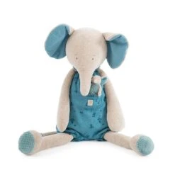 Moulin Roty Peluche Eléphant Géant Sous Mon Baobab