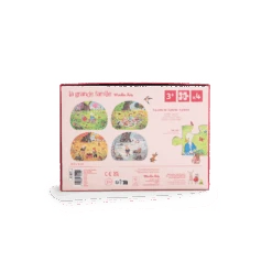 Moulin Roty 4 Mini Puzzles Des Saisons 12 Pièces -Moulin Roty 4 mini puzzles Des saisons 12 pcs La Grande Famille Moulin Roty 4 1