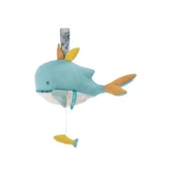 Moulin Roty Peluche Musicale Baleine Le Voyage D'Olga