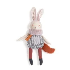 Moulin Roty Peluche Lapin Plume Après La Pluie