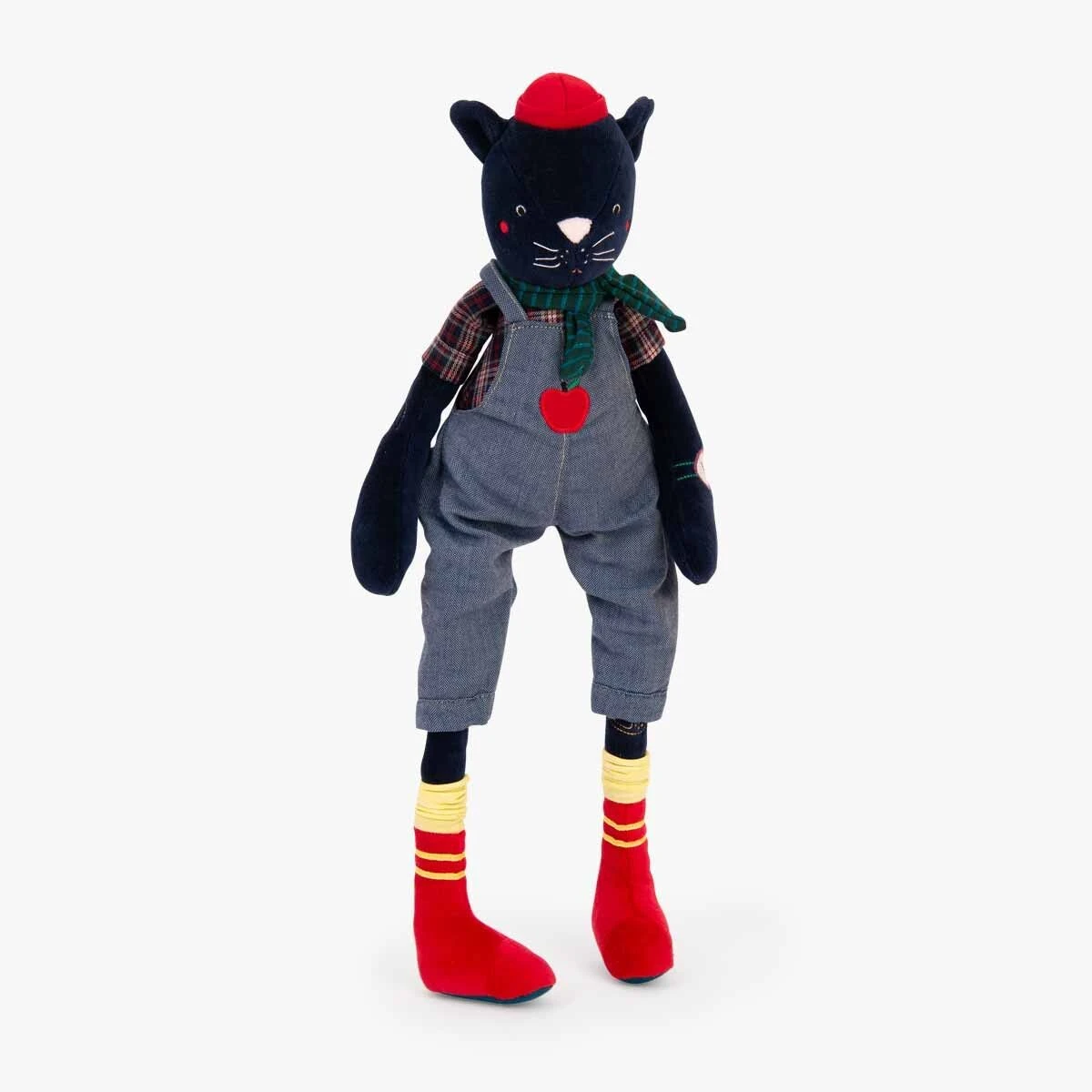 Moulin Roty Peluche Chat Eddie 6 Moulin Roty Peluche Chat Eddie – Image 4