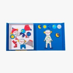 Moulin Roty Jeu Magnétique Je M'habille -Moulin Roty 661365 6 gris