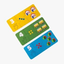 Moulin Roty Puzzle Chiffres 1 à 10 -Moulin Roty 661373 3 gris