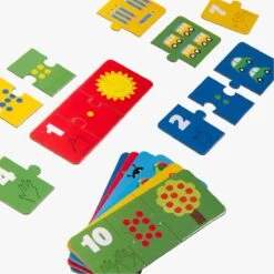 Moulin Roty Puzzle Chiffres 1 à 10 -Moulin Roty 661373 4 gris