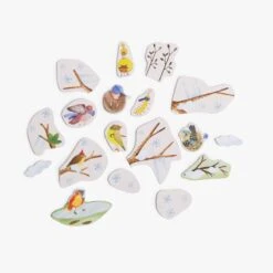 Moulin Roty Calendrier Magnétique Des Saisons -Moulin Roty 712400 11 gris