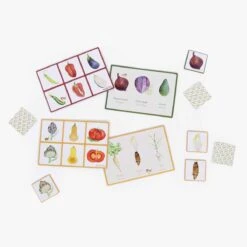 Moulin Roty Mon Loto Mémo Des Légumes -Moulin Roty 712417 4 gris