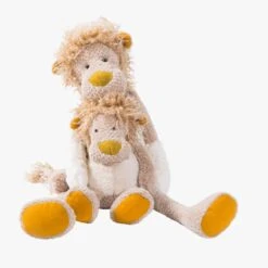 Moulin Roty Peluche Grand Lion -Moulin Roty 717021 717020 2 gris