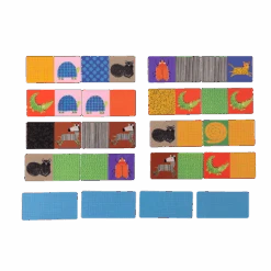 Moulin Roty Domino Des Motifs -Moulin Roty Domino des motifs Les Toupitis Moulin Roty 2