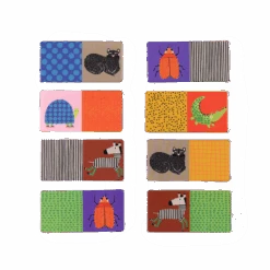 Moulin Roty Domino Des Motifs -Moulin Roty Domino des motifs Les Toupitis Moulin Roty 3