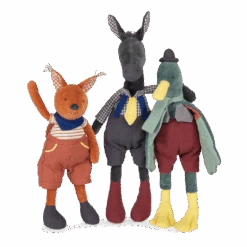 Moulin Roty Peluche Canard Simonet -Moulin Roty Peluche Canard Simonet Pomme des Bois Moulin Roty 4 1