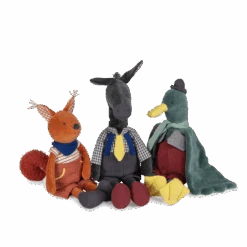 Moulin Roty Peluche Canard Simonet -Moulin Roty Peluche Canard Simonet Pomme des Bois Moulin Roty 5 1