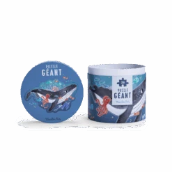 Moulin Roty Puzzle Géant Baleine 36 Pièces -Moulin Roty Puzzle geant Baleine 36 pcs Les aventures de Paulie Moulin Roty 2 1