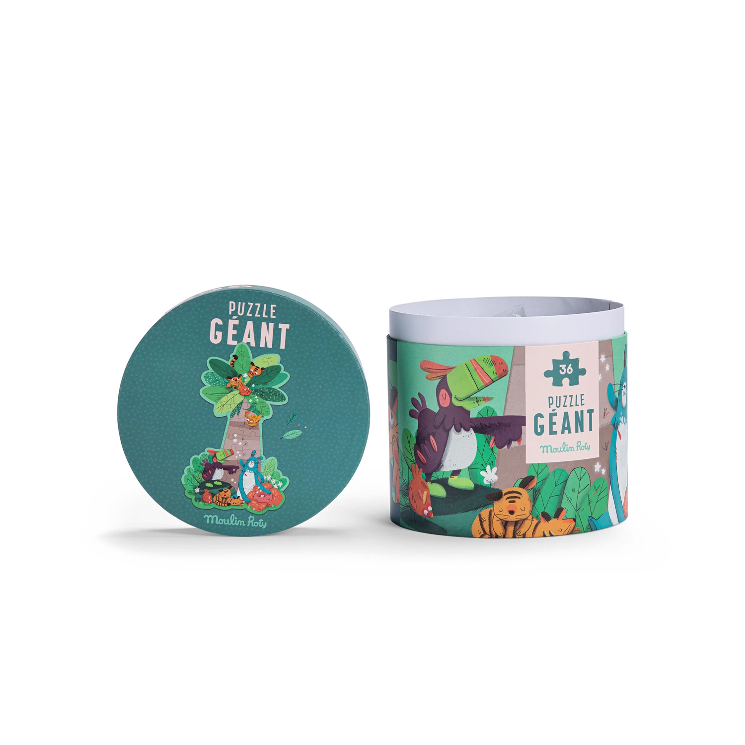 Moulin Roty Puzzle Géant Palmier 36 Pièces – Image 4