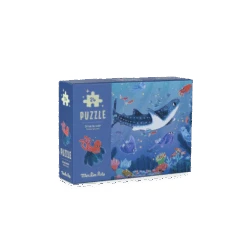 Moulin Roty Puzzle Phosphorescent Sous La Mer 24 Pièces