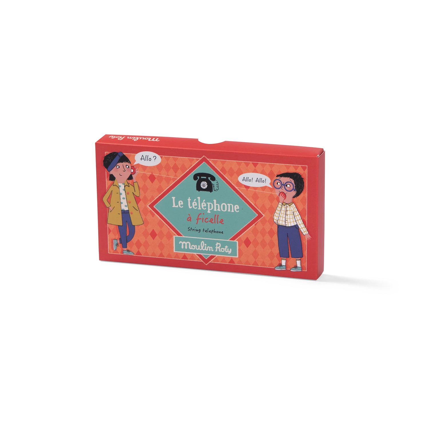 Moulin Roty Téléphone à Ficelle 7 Moulin Roty Téléphone à Ficelle – Image 5