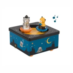 Moulin Roty Boîte à Musique Fernand & Lulu (Les Moustaches)