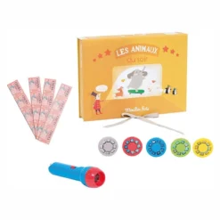 Moulin Roty Coffret Lampe à Histoires Les Animaux (Petites Merveilles)
