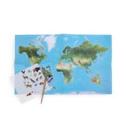 Moulin Roty Mappemonde Avec Décalcomanies