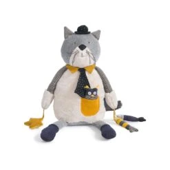 Peluche D'activité Chat Les Moustaches - Moulin Roty -Moulin Roty moulin roty chat d activite les moustaches 4