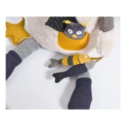 Peluche D'activité Chat Les Moustaches - Moulin Roty -Moulin Roty moulin roty chat d activite les moustaches 5