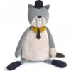 Peluche Géante Chat Fernand "Les Moustaches" - Moulin Roty 2 Peluche Géante Chat Fernand "Les Moustaches" - Moulin Roty -Moulin Roty moulin roty chat geant gris clair fernand les moustaches