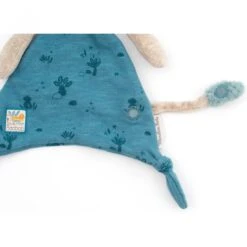 Doudou Attache-tétine Eléphant - Sous Mon Baobab - Moulin Roty -Moulin Roty moulin roty doudou attache tetine elephant sous mon baobab 4