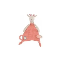 Doudou Attache Tétine Girafe "Sous Mon Baobab" - Moulin Roty