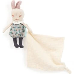 Doudou Mouchoir Souris "Après La Pluie" - Moulin Roty