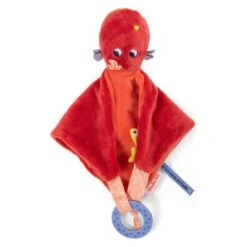 Doudou Plat Poulpe Paulie - Moulin Roty -Moulin Roty moulin roty doudou pouple rouge les aventures de paulie 2