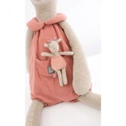 Peluche Géante Bibiscus La Girafe "Sous Mon Baobab" - Moulin Roty -Moulin Roty moulin roty girafe geante sous mon baobab 5