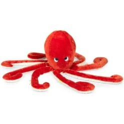 Grande Peluche Poulpe Rouge Paulie - Moulin Roty -Moulin Roty moulin roty grande peluche poulpe paulie 4