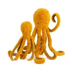 Grande Peluche Poulpe Tout Autour Du Monde - Moulin Roty -Moulin Roty moulin roty grande peluche poulpe tout autour du monde 2