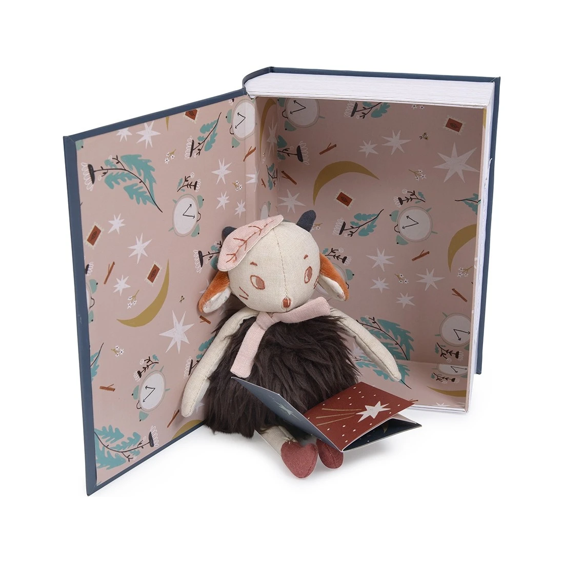 Livre Bonne Nuit Coffret Avec Peluche Après La Pluie - Moulin Roty 4 Livre Bonne Nuit Coffret Avec Peluche Après La Pluie - Moulin Roty – Image 2
