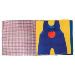 Livre Tissu Je M'habille - Les Popipop - Moulin Roty