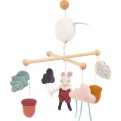 Mobile Musical En Bois "Après La Pluie" - Moulin Roty