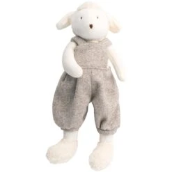 Peluche Albert Le Mouton Les Petits Frères - La Grande Famille - Moulin Roty