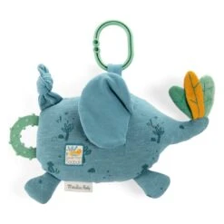 Peluche éléphant D'activités Sous Mon Baobab - Moulin Roty -Moulin Roty moulin roty peluche elephant d activites sous mon baobab 2