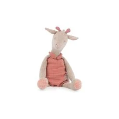 Peluche Girafe Bibiscus - Sous Mon Baobab - Moulin Roty -Moulin Roty moulin roty peluche girafe bibiscus sous mon baobab 4