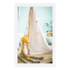 Grand Renard Chaussette Le Voyage D'Olga - Moulin Roty -Moulin Roty moulin roty peluche grand renard chaussette le voyage d olga 1