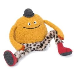 Peluche Jaune Mouni - Les Schmouks - Moulin Roty -Moulin Roty moulin roty peluche jaune mouni les schmouks 2