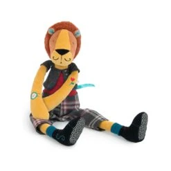 Peluche Lion Roméo - Les Broc & Roll's - Moulin Roty -Moulin Roty moulin roty peluche lion romeo les broc roll s 4