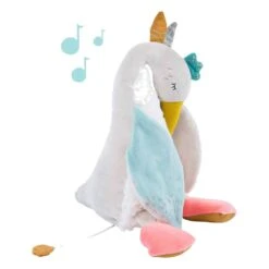 Poupée Musique Oie Le Voyage D'Olga - Moulin Roty -Moulin Roty moulin roty peluche musicale oie le voyage d olga 5