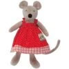 Peluche Nini La Souris Les Tout-Petits - La Grande Famille - Moulin Roty -Moulin Roty moulin roty peluche nini la souris les tout petits la grande famille
