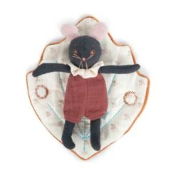 Peluche Petite Souris Rosée - Après La Pluie - Moulin Roty -Moulin Roty moulin roty peluche petite souris rosee apres la pluie 3