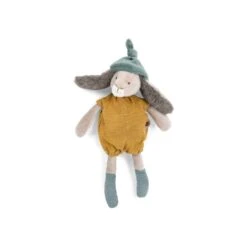 Peluche Lapin Ocre Trois Petits Lapins - Moulin Roty