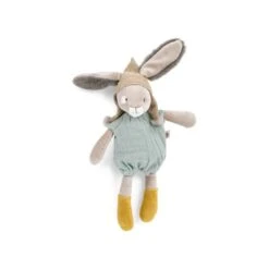 Peluche Petit Lapin Sauge Trois Petits Lapins - Moulin Roty