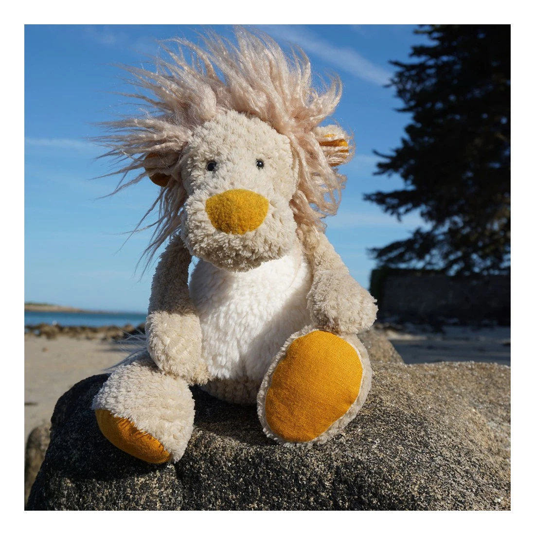 Peluche Petit Lion Les Baba Bou - Moulin Roty 3 Peluche Petit Lion Les Baba Bou - Moulin Roty